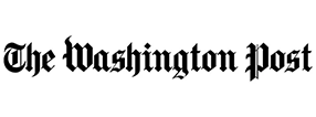 The Washington Post masthead in classic blackletter font, representing the historic newspaper.